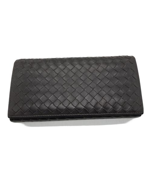 BOTTEGA VENETA（ボッテガベネタ）BOTTEGA VENETA (ボッテガベネタ) 長財布 ブラウンの古着・服飾アイテム