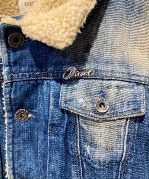 DIESEL（ディーゼル）DIESEL (ディーゼル) ランチジャケット インディゴ サイズ:XSの古着・服飾アイテム