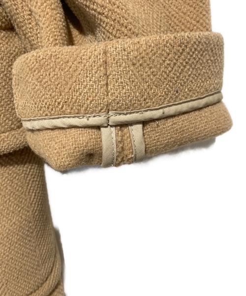 INVERTERE（インバーティア）INVERTERE (インバーティア) 比翼フーデットコート ベージュ サイズ:記載なしの古着・服飾アイテム