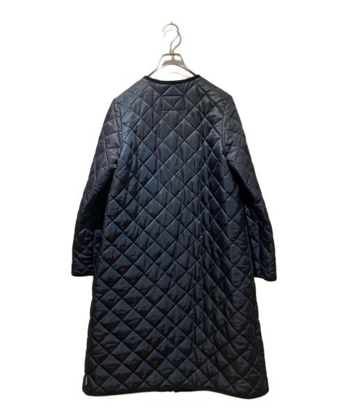 Traditional Weatherwear（トラディショナルウェザーウェア）Traditional Weatherwear (トラディショナルウェザーウェア) キルティングロングコート ブラック サイズ:34の古着・服飾アイテム