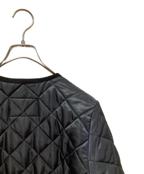 Traditional Weatherwear（トラディショナルウェザーウェア）Traditional Weatherwear (トラディショナルウェザーウェア) キルティングロングコート ブラック サイズ:34の古着・服飾アイテム