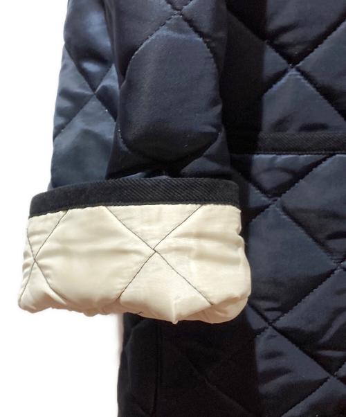 Traditional Weatherwear（トラディショナルウェザーウェア）Traditional Weatherwear (トラディショナルウェザーウェア) キルティングロングコート ブラック サイズ:34の古着・服飾アイテム