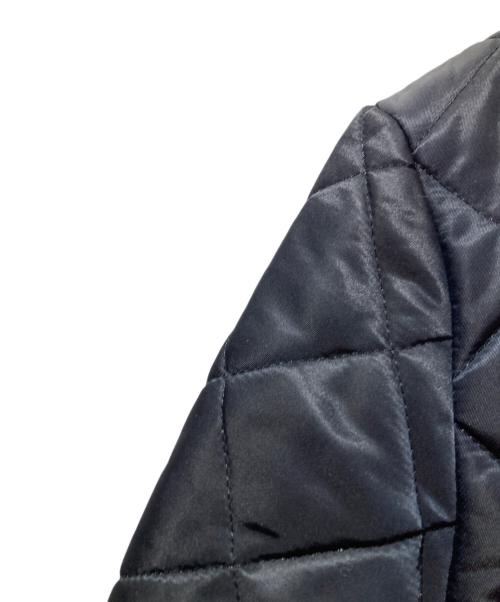 Traditional Weatherwear（トラディショナルウェザーウェア）Traditional Weatherwear (トラディショナルウェザーウェア) キルティングロングコート ブラック サイズ:34の古着・服飾アイテム