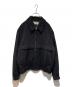 ENCOMING（インカミング）の古着「24AW PANELED SHORT BLOUSON」｜ブラック