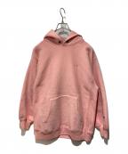Champion×RHC Ron Hermanチャンピオン×アールエイチシー ロンハーマン）の古着「プルオーバーパーカー」｜ピンク