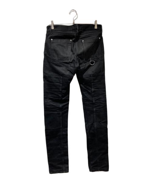 Hood By Air（フッドバイエアー）Hood By Air (フッドバイエアー) パッチワークデニムパンツ ブラック サイズ:W28の古着・服飾アイテム