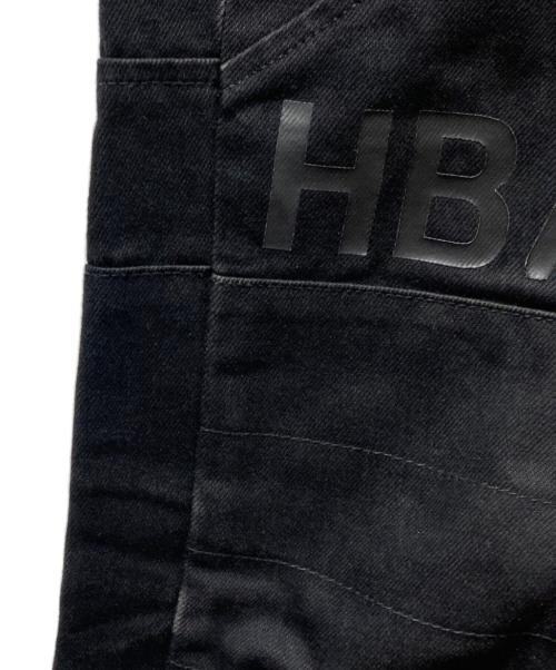 Hood By Air（フッドバイエアー）Hood By Air (フッドバイエアー) パッチワークデニムパンツ ブラック サイズ:W28の古着・服飾アイテム