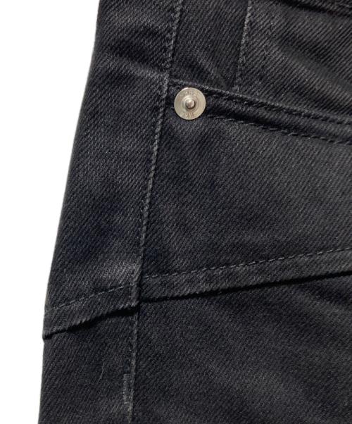 Hood By Air（フッドバイエアー）Hood By Air (フッドバイエアー) パッチワークデニムパンツ ブラック サイズ:W28の古着・服飾アイテム