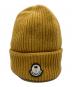 MONCLER（モンクレール）の古着「BERRETTO TRICOT ニット帽」｜イエロー