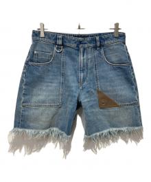 FENDI（フェンディ）の古着「カットオフデニムショーツ」｜インディゴ