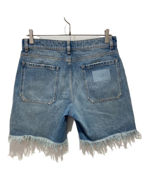 FENDI（フェンディ）FENDI (フェンディ) カットオフデニムショーツ インディゴ サイズ:32の古着・服飾アイテム