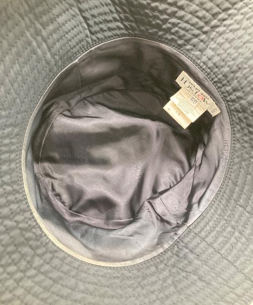 HERMES（エルメス）HERMES (エルメス) バケットハット ブラック サイズ:60の古着・服飾アイテム