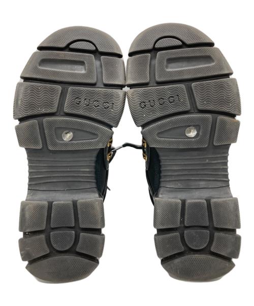 GUCCI（グッチ）GUCCI (グッチ) FRASHTREK SNEAKER/フレッシュトレックスニーカー ブラック サイズ:7の古着・服飾アイテム