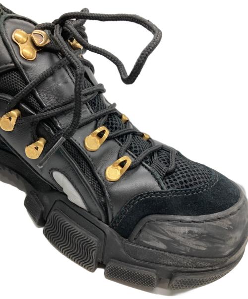 GUCCI（グッチ）GUCCI (グッチ) FRASHTREK SNEAKER/フレッシュトレックスニーカー ブラック サイズ:7の古着・服飾アイテム