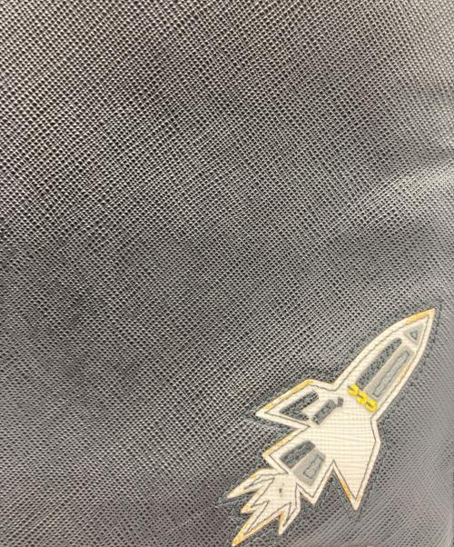 PRADA（プラダ）PRADA (プラダ) クラッチバッグ ブラックの古着・服飾アイテム