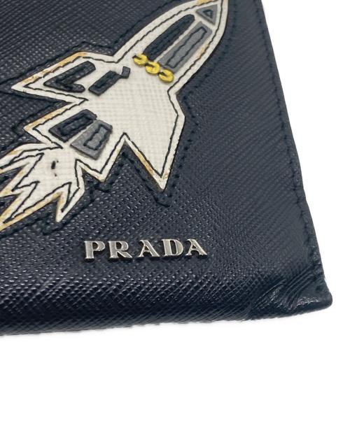PRADA（プラダ）PRADA (プラダ) クラッチバッグ ブラックの古着・服飾アイテム
