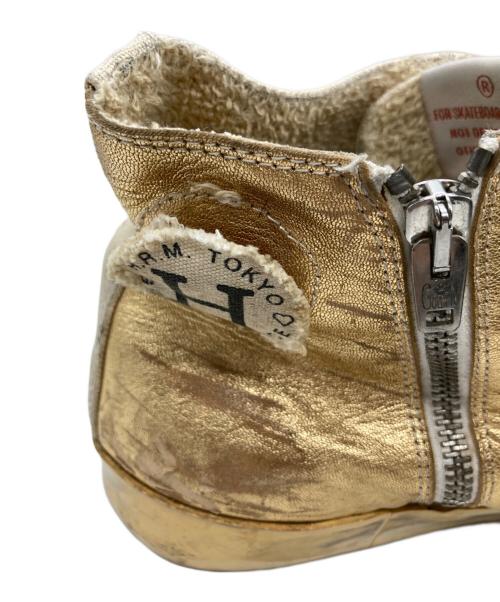 GOLDEN GOOSE（ゴールデングース）GOLDEN GOOSE (ゴールデングース) H.R.MARKET (ハリウッドランチマーケッド) コラボハイカットスニーカー ベージュ サイズ:ＦＲＥＥの古着・服飾アイテム