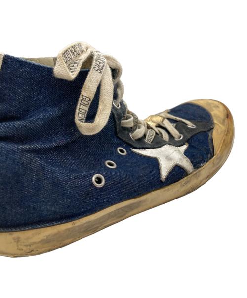 GOLDEN GOOSE（ゴールデングース）GOLDEN GOOSE (ゴールデングース) H.R.MARKET (ハリウッドランチマーケッド) コラボハイカットスニーカー ベージュ サイズ:ＦＲＥＥの古着・服飾アイテム