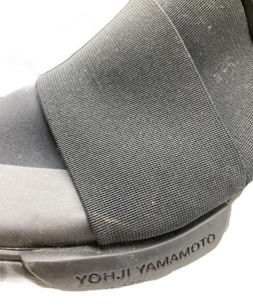 Y-3（ワイスリー）Y-3 (ワイスリー) ハイカットスニーカー ブラック サイズ:26ｃｍの古着・服飾アイテム