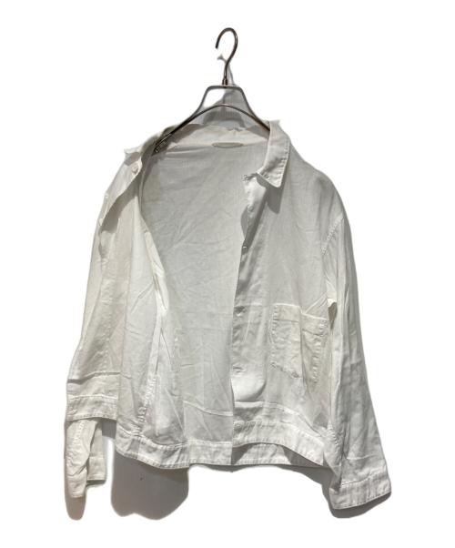 COMOLI（コモリ）COMOLI (コモリ) ベタシャン ブルゾン ホワイト サイズ:１の古着・服飾アイテム