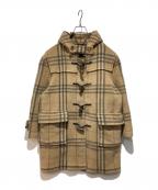 BURBERRY LONDONバーバリーロンドン）の古着「ノヴカチェックダッフルコート」｜ブラウン