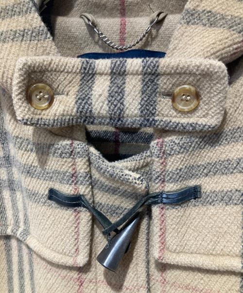 BURBERRY LONDON（バーバリーロンドン）BURBERRY LONDON (バーバリーロンドン) ノヴカチェックダッフルコート ブラウン サイズ:50の古着・服飾アイテム