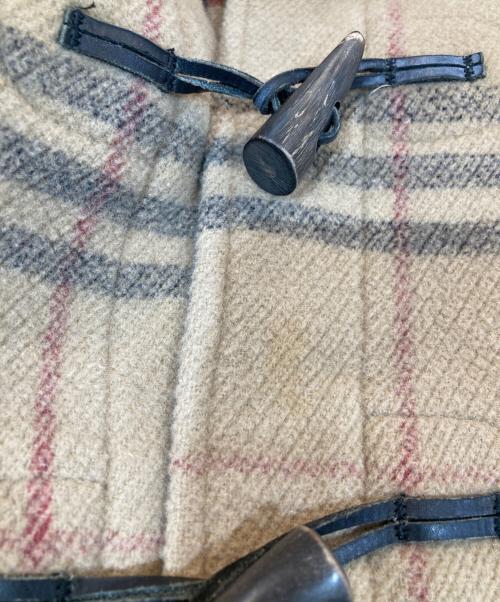 BURBERRY LONDON（バーバリーロンドン）BURBERRY LONDON (バーバリーロンドン) ノヴカチェックダッフルコート ブラウン サイズ:50の古着・服飾アイテム