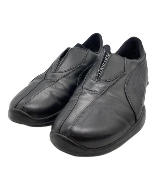 PUMA（プーマ）PUMA (プーマ) 90～00’s レザースリッポンスニーカー ブラウン サイズ:28の古着・服飾アイテム