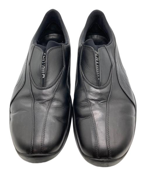 PUMA（プーマ）PUMA (プーマ) 90～00’s レザースリッポンスニーカー ブラウン サイズ:28の古着・服飾アイテム