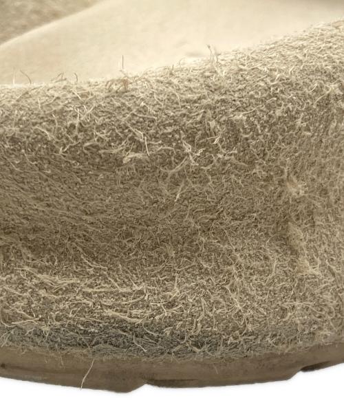 skylrk（スカイラーク）skylrk (ー) REST SLPPER HAIRY SUEDE カーキ サイズ:27.5の古着・服飾アイテム