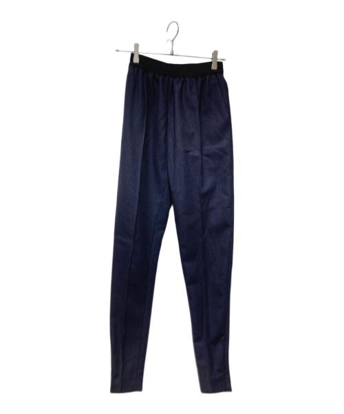 CELINE（セリーヌ）CELINE (セリーヌ) ストレートパンツ ネイビー サイズ:34の古着・服飾アイテム