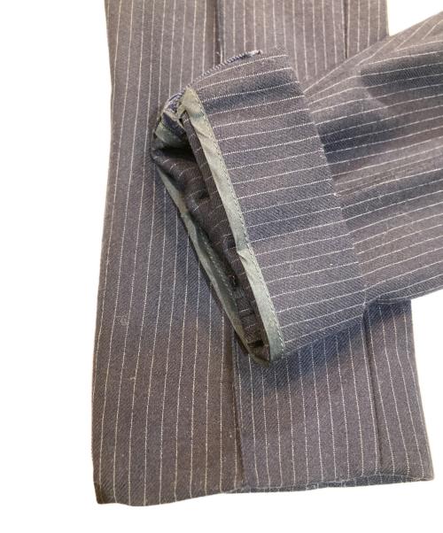 CELINE（セリーヌ）CELINE (セリーヌ) ストレートパンツ ネイビー サイズ:34の古着・服飾アイテム