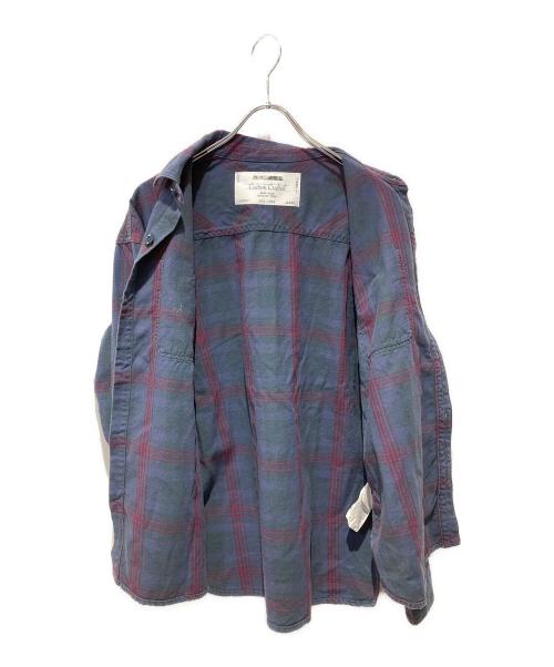 NEIGHBORHOOD（ネイバーフッド）NEIGHBORHOOD (ネイバーフッド) 25SS SAVAGE TARTAN CHECK SHIRT LS グレー サイズ:Sの古着・服飾アイテム
