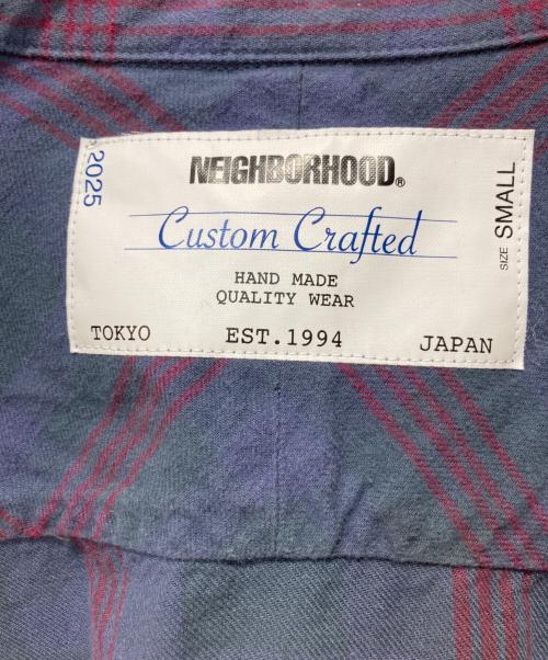 NEIGHBORHOOD（ネイバーフッド）NEIGHBORHOOD (ネイバーフッド) 25SS SAVAGE TARTAN CHECK SHIRT LS グレー サイズ:Sの古着・服飾アイテム