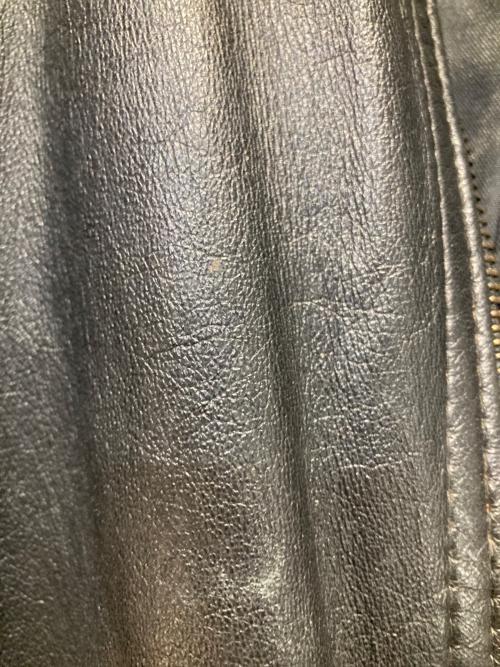 Used/Vintage（ユーズド ヴィンテージ）Used/Vintage (ユーズド ヴィンテージ) レザー切り替えジャケット グレー サイズ:100の古着・服飾アイテム