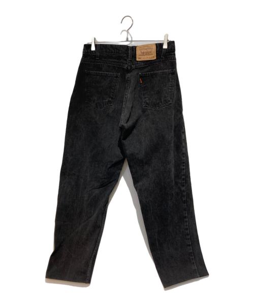 LEVI'S（リーバイス）LEVI'S (リーバイス) 90’s 560 ワイドテーパードブラックデニム ブラック サイズ:W34の古着・服飾アイテム