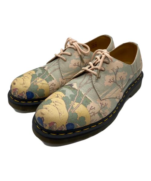 Dr.Martens（ドクターマーチン）Dr.Martens (ドクターマーチン) THE MET (ザメット) コラボ３ホールシューズ マルチカラー サイズ:US 10の古着・服飾アイテム