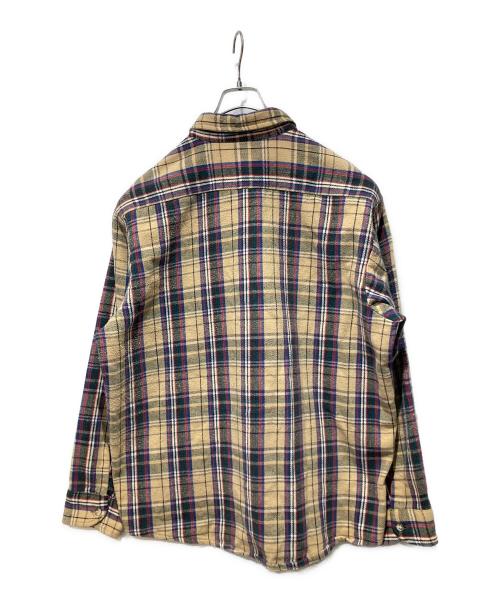 FIVE BROTHER（ファイブブラザー）FIVE BROTHER (ファイブブラザー) 70’S-80'sチェックネルシャツ マルチカラー サイズ:XLの古着・服飾アイテム