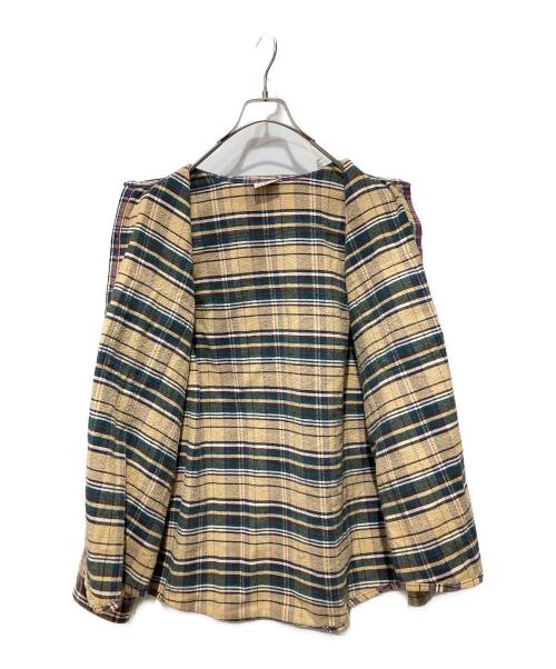 FIVE BROTHER（ファイブブラザー）FIVE BROTHER (ファイブブラザー) 70’S-80'sチェックネルシャツ マルチカラー サイズ:XLの古着・服飾アイテム