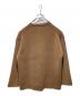 AURALEE (オーラリー) SUPER FINE WOOL RIB KNIT BIG P/O ブラウン サイズ:4：13000円