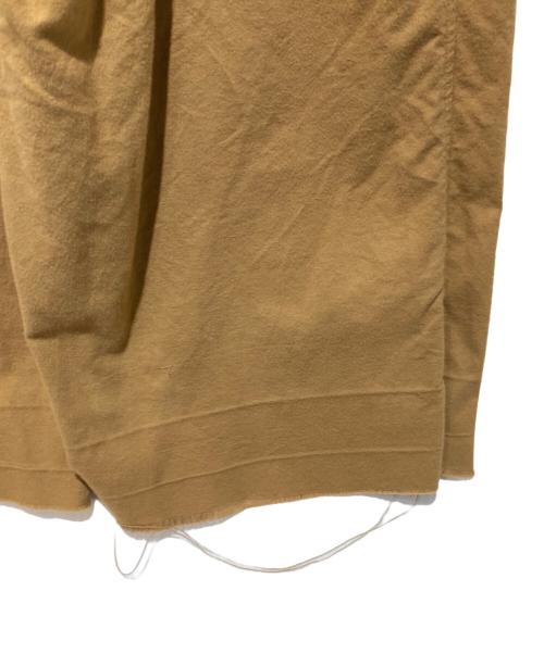 CristaSeya（クリスタセヤ）CristaSeya (クリスタセヤ) カットオフイージーパンツ ベージュ サイズ:Mの古着・服飾アイテム