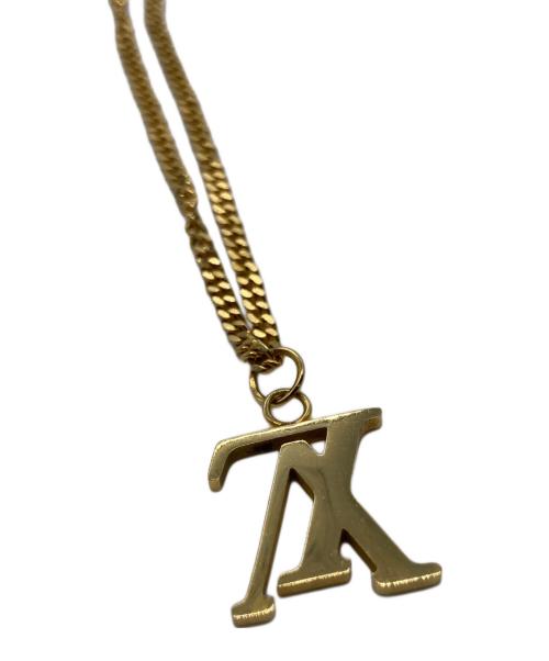 LOUIS VUITTON（ルイ ヴィトン）LOUIS VUITTON (ルイ ヴィトン) コリエ・アップサイドダウンネックレス ゴールドの古着・服飾アイテム