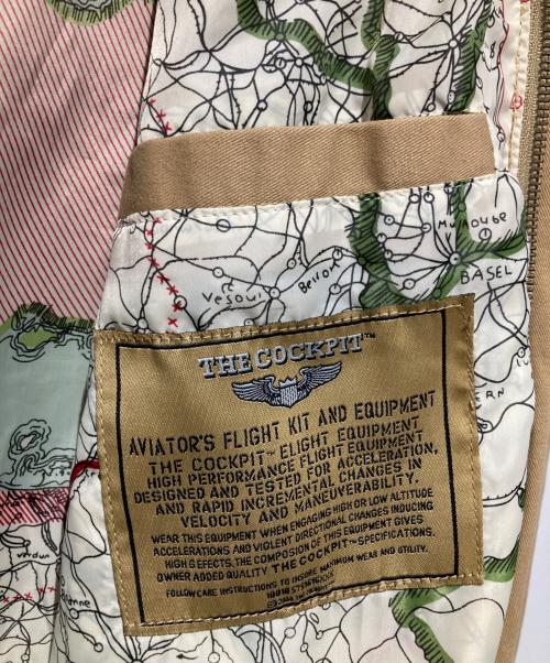 COCKPIT（コックピット）COCKPIT (コックピット) タンカースジャケット カーキ サイズ:Sの古着・服飾アイテム