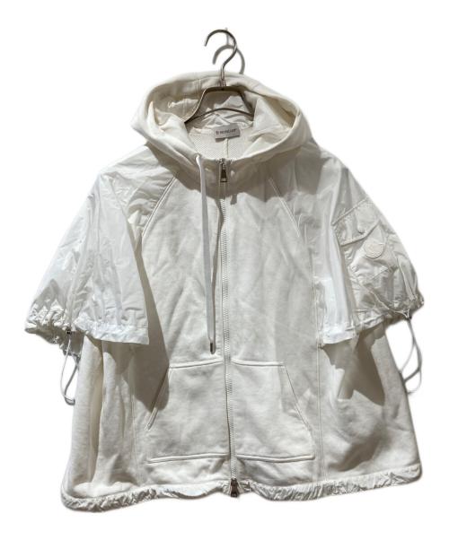 MONCLER（モンクレール）MONCLER (モンクレール) ZIP UP HOODIE ホワイト サイズ:XSの古着・服飾アイテム