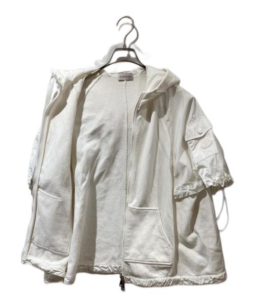 MONCLER（モンクレール）MONCLER (モンクレール) ZIP UP HOODIE ホワイト サイズ:XSの古着・服飾アイテム