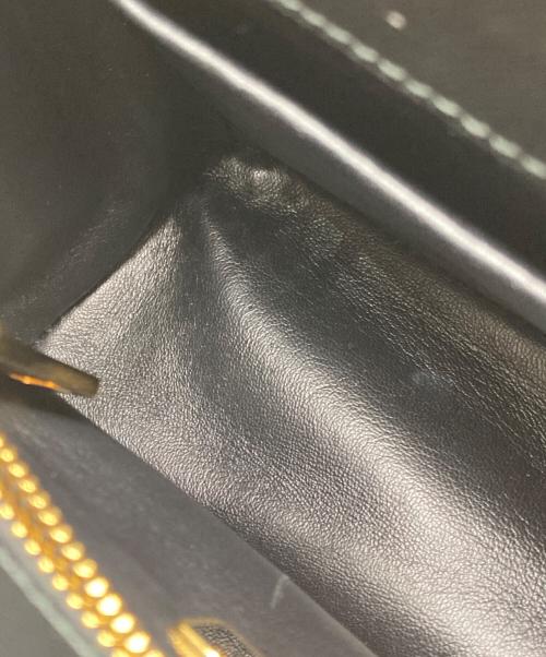 PRADA（プラダ）PRADA (プラダ) ガレリアスモール2WAYハンドバッグ ブラックの古着・服飾アイテム