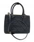 PRADA (プラダ) ガレリアスモール2WAYハンドバッグ ブラック：200000円