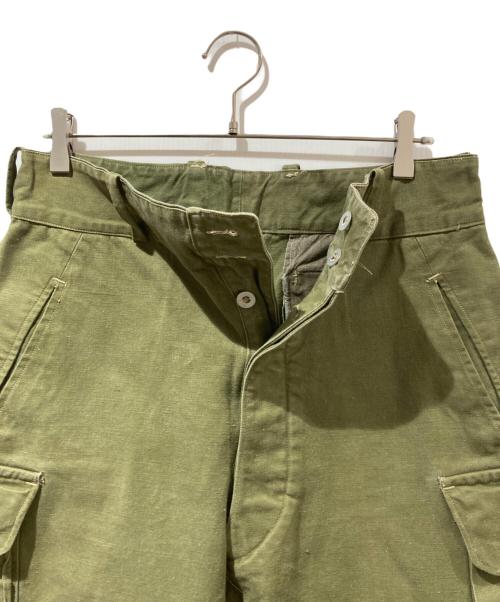 French Military（フレンチミリタリー）French Military (フレンチミリタリー) M47 Cargo Pants グリーン サイズ:55の古着・服飾アイテム