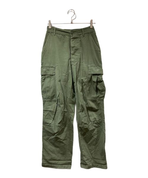US ARMY（ユーエスアーミー）US ARMY (ユーエスアーミー) 60S ジャングルファティーグパンツ グリーン サイズ:Sの古着・服飾アイテム