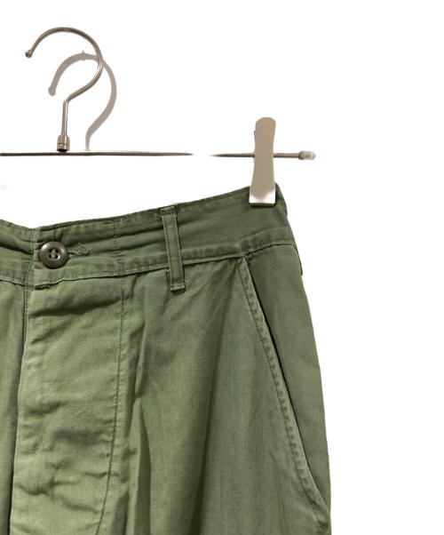 US ARMY（ユーエスアーミー）US ARMY (ユーエスアーミー) 60S ジャングルファティーグパンツ グリーン サイズ:Sの古着・服飾アイテム